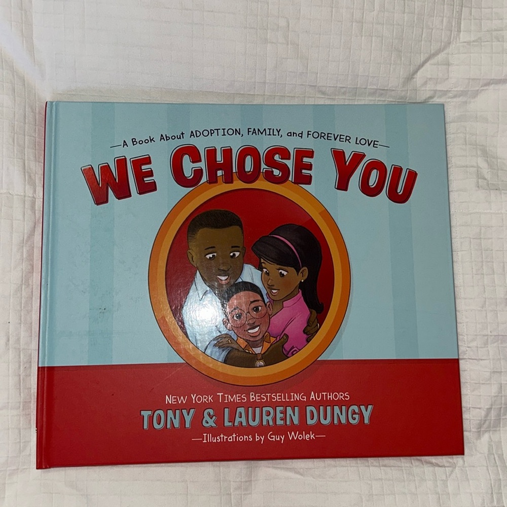 NWT We chose you - book about adoption